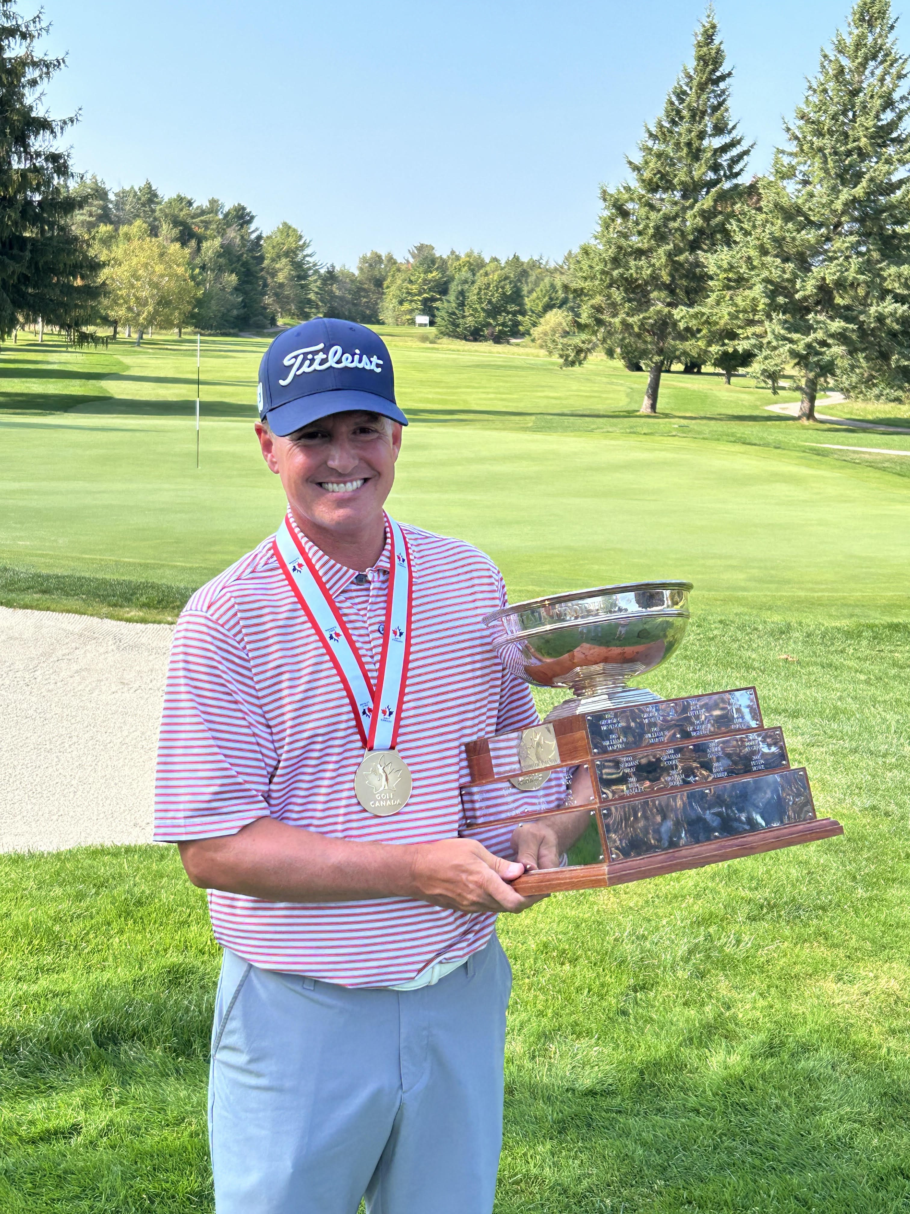 Miles McConnell wins Canadian Senior Championship